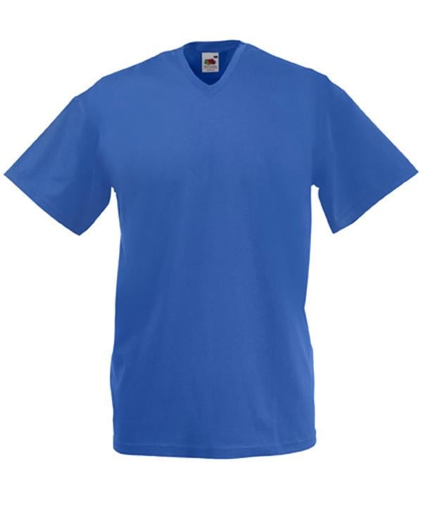 Футболка чоловіча VALUEWEIGHT V-NECK T-61-066-0-51 M Яскраво-синій (61-066-0-51_M)