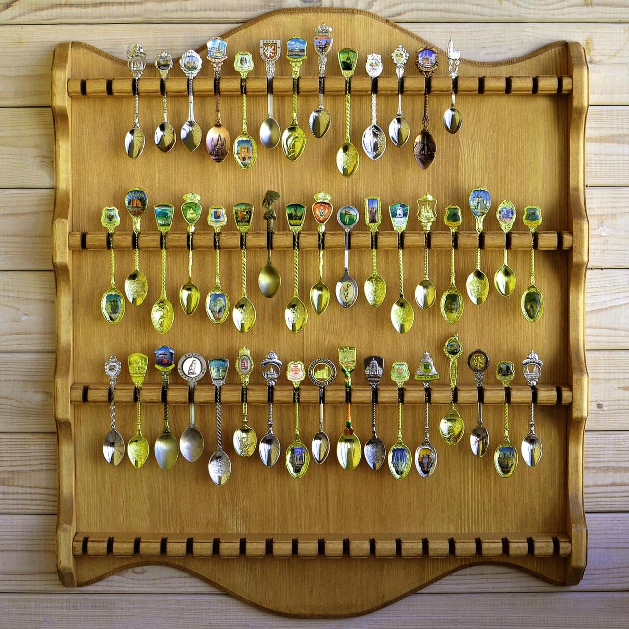 Полка для коллекции ложек Горамс Сиена (ПКЛ-001005)