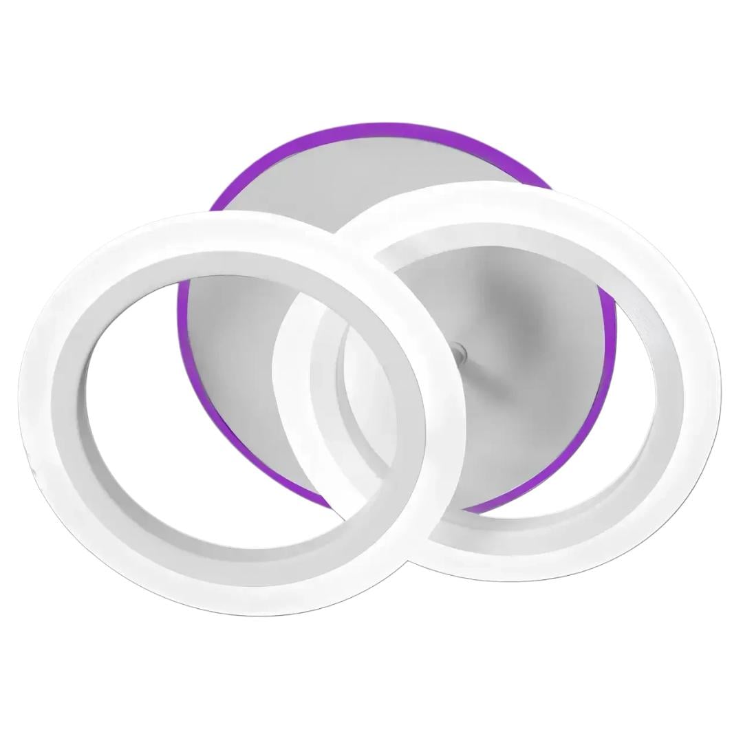 Люстра светодиодная Svet 32W+23W с RGB-подсветкой 3000К-6000К Белый (SY-5327/2 WH+RGB) Люстра светодиодная Svet 32W+23W с RGB-подсветкой 3000К-6000К Белый (SY-5327/2 WH+RGB)