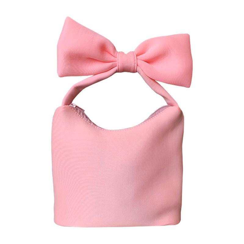 Дитяча сумка-бант Lesko 5836 для дівчинки Pink (32927062)