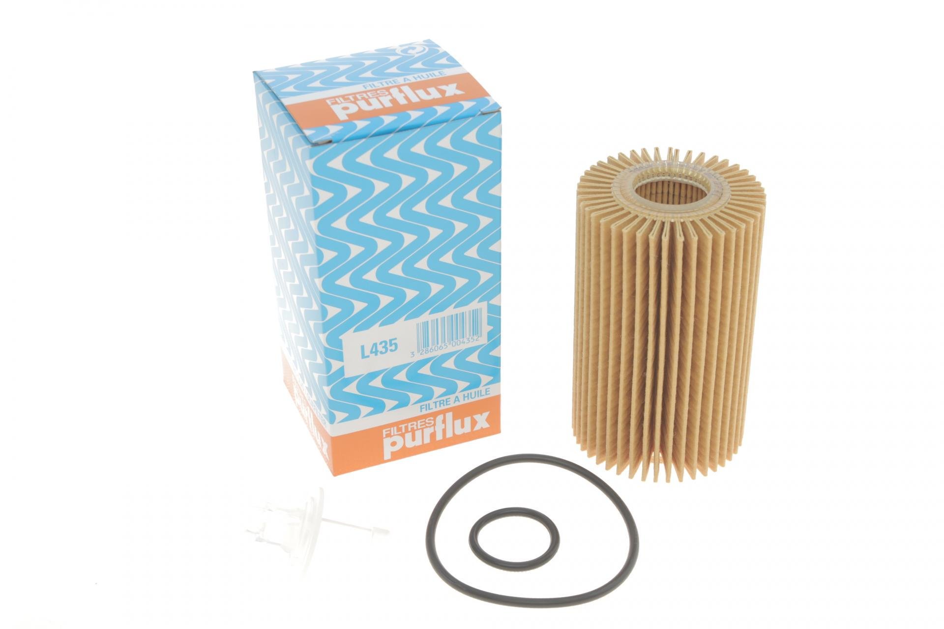 Фильтр масляный PURFLUX для Toyota Land Cruiser 4,5D/4,6i 08- (L435)