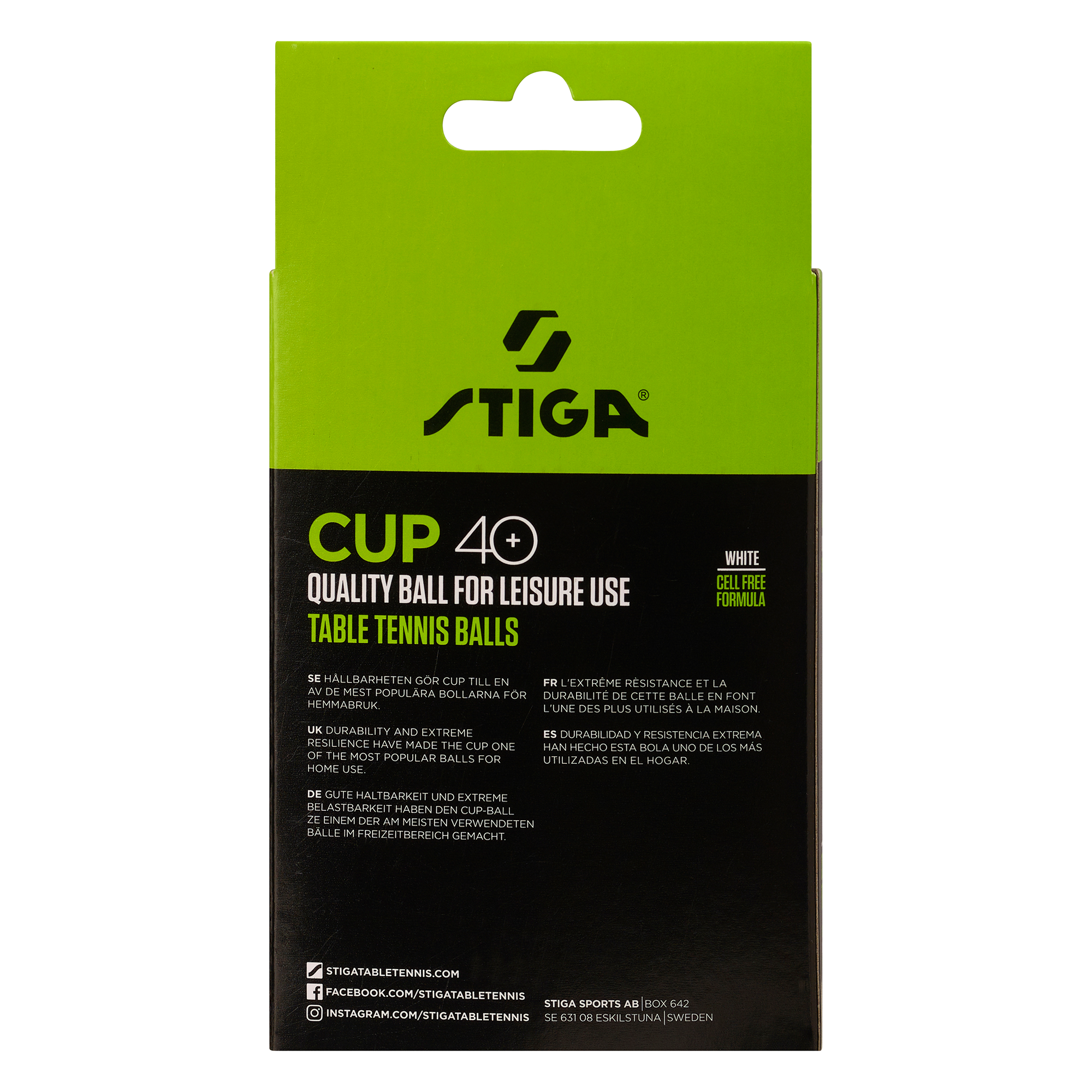 М'ячі для настільного тенісу Stiga Cup ABS 12 шт. (1110-2510-12) - фото 3 М'ячі для настільного тенісу Stiga Cup ABS 12 шт. (1110-2510-12) - фото 3
