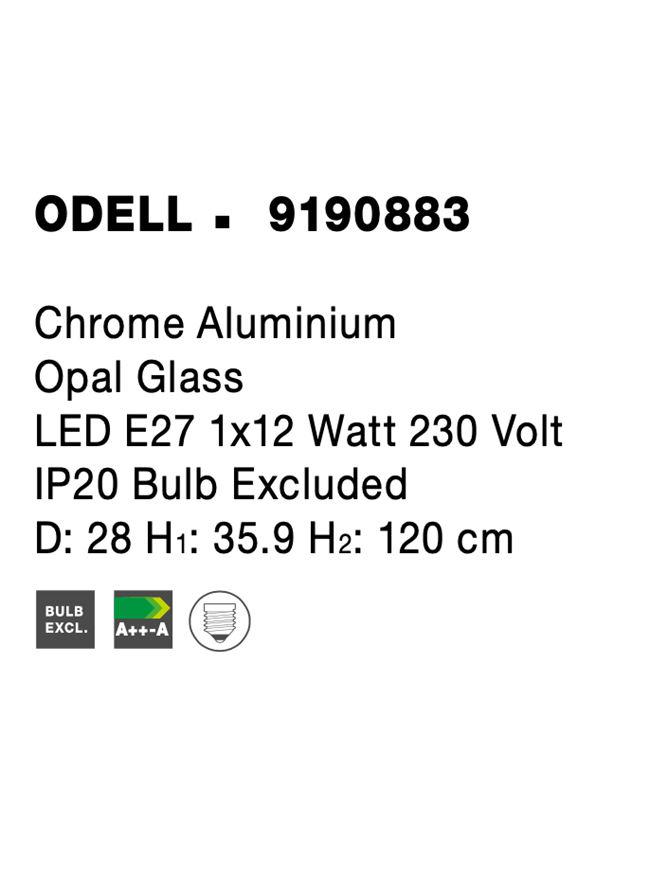 Подвесной светильник Nova Luce Odell (9190883) - фото 7