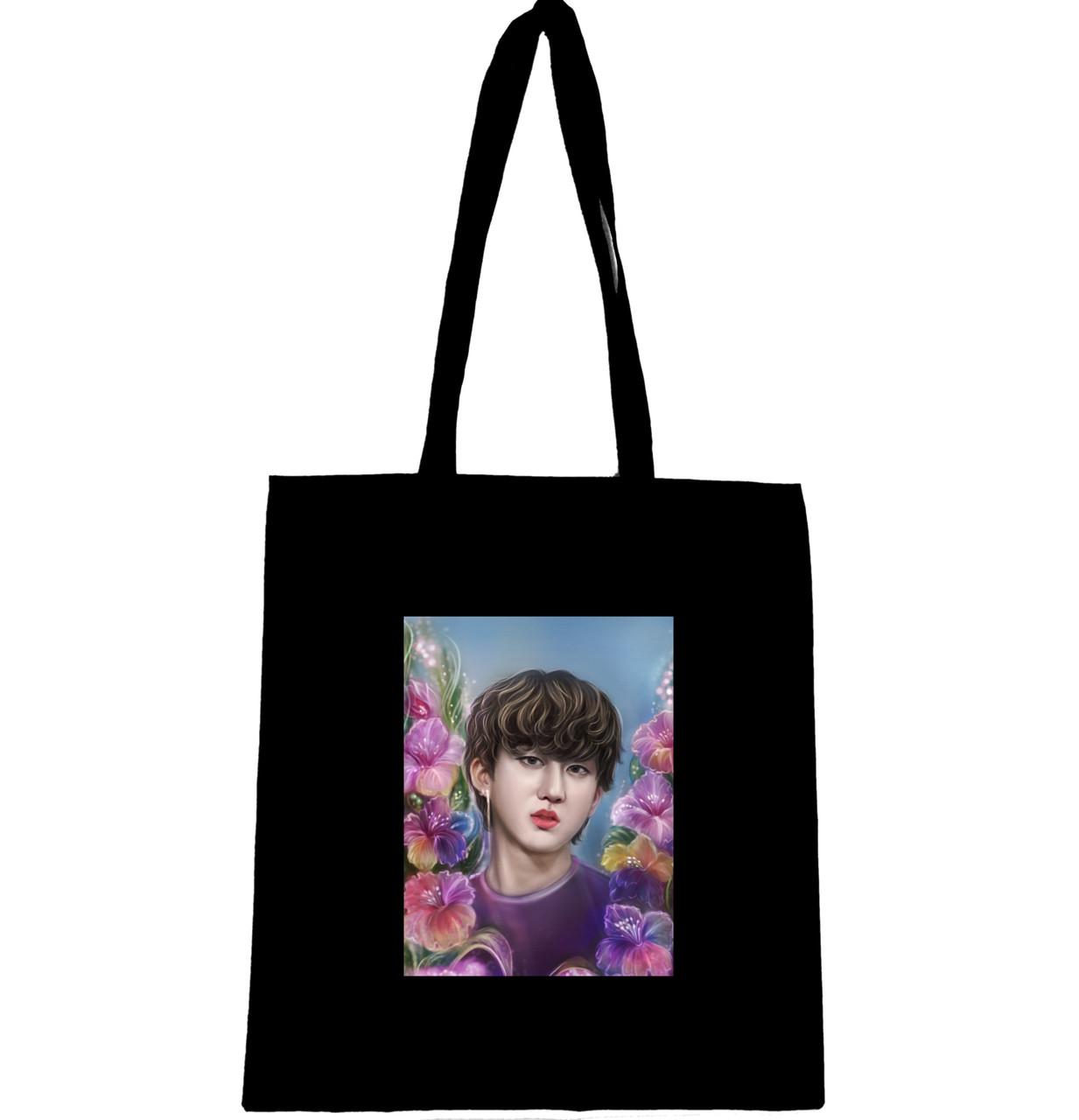Эко-сумка Stray kids skz flower сhangbin (460)