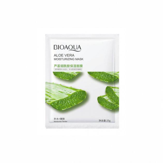 Маска для лица тканевая Bioaqua с экстрактом алоэ 30 г (11000830)
