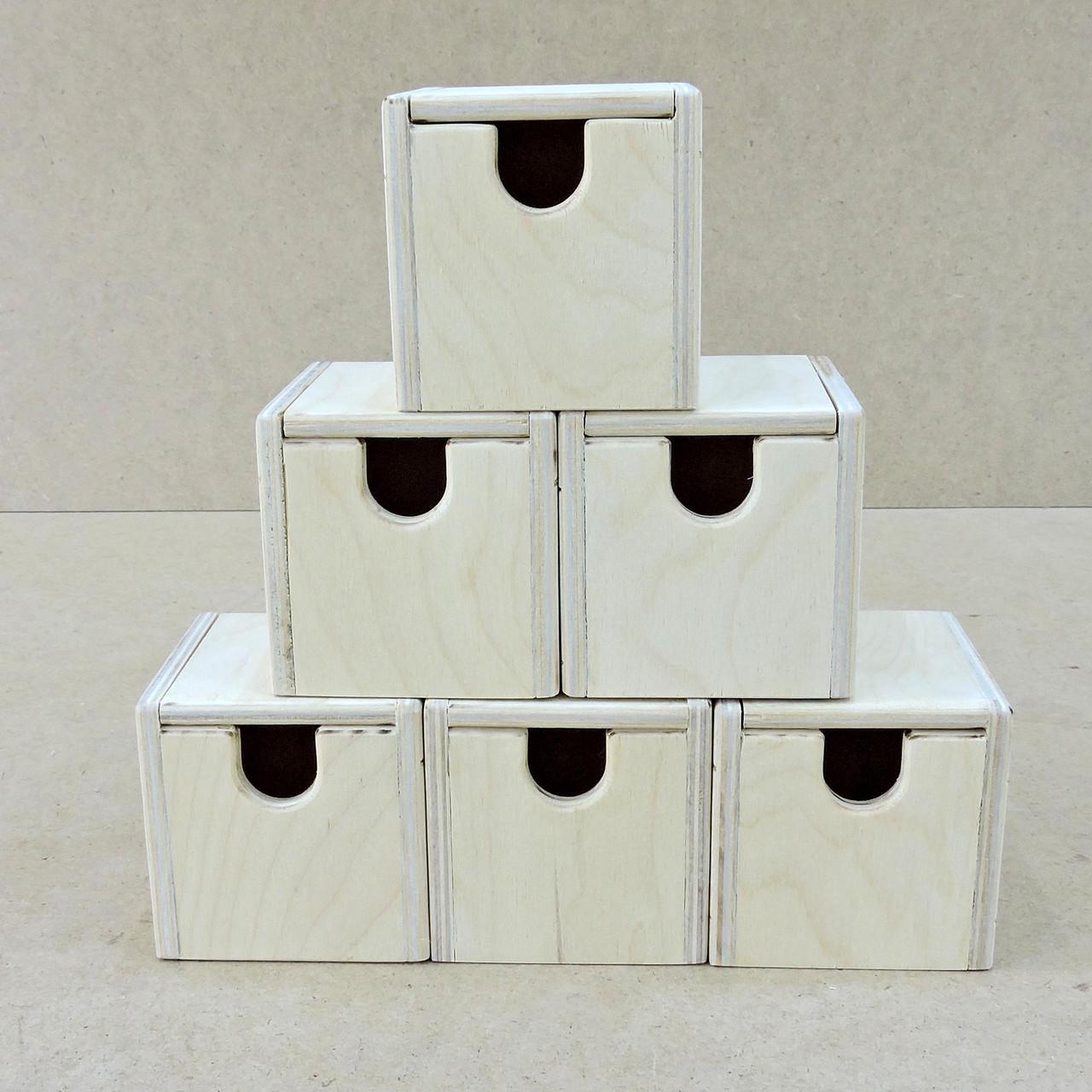 Органайзер для чайных пакетиков из дерева Темза 6 Бланже (ЧАЙ-060101)