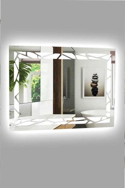 Зеркало D SR Калифорния с LED подсветкой 800х600 мм (11404799)