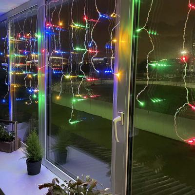 Гірлянда ColorWay Бахрома 3x0,6 м 100 LED Кольоровий (CW-GF-100L36VMC) - фото 8