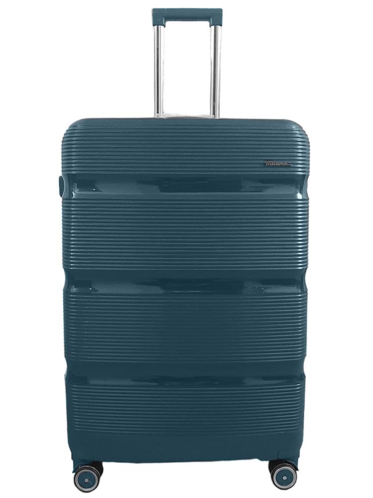 Чемодан большой Milano bag 0307 полипропилен Морская волна Чемодан большой Milano bag 0307 полипропилен Морская волна