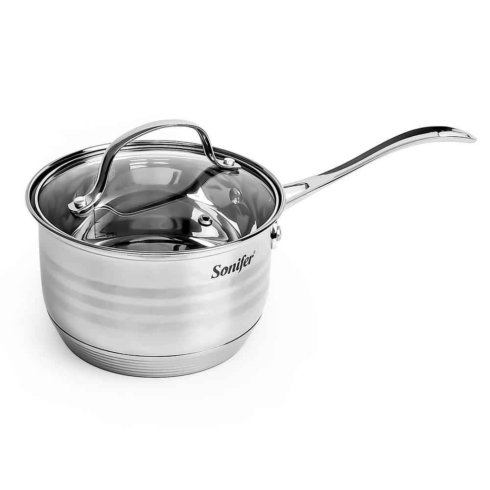 Ковш с крышкой XJ-01313-16SP SS Sonifer 1,9л