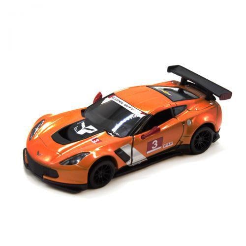 Машинка Kinsmart Chevrolet Corvette C7 Orange (118568-27558)