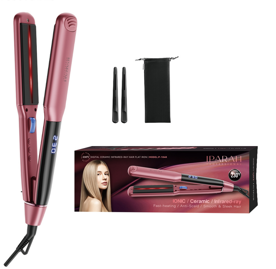 Випрямляч для волосся IPARAH P-104R Pink