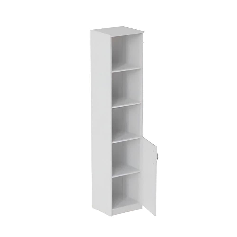 Пенал Ferrum-decor Анжело на 4 полки с 1 дверью ДСП 16 мм 1900x400x380 мм Белый (FRD-104911) Пенал Ferrum-decor Анжело на 4 полки с 1 дверью ДСП 16 мм 1900x400x380 мм Белый (FRD-104911)