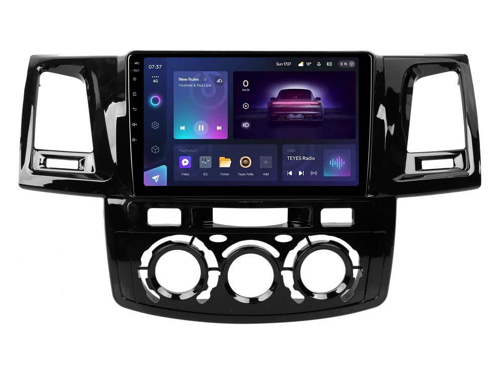 Магнитола штатная Teyes CC3 2K 6+128 Gb 360° для Toyota Fortuner 1 AN50 AN60 HILUX Revo Vigo 2008-2014 A 9" (AR-71226)