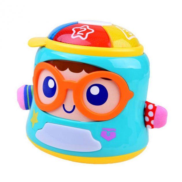 Музыкальная игра Hola Счастливый малыш движущийся с подсветкою на английском языке (3122)