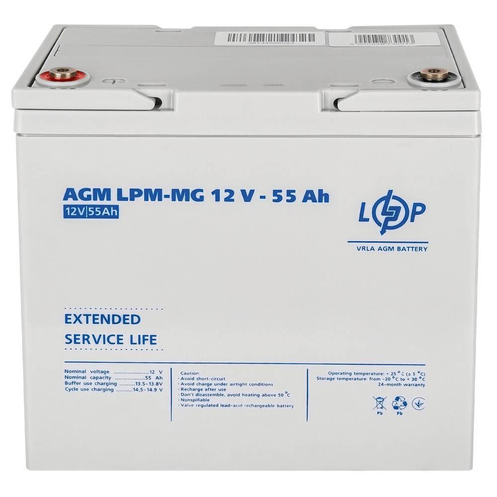 Аккумулятор мультигелевый LPM-MG 12V/55 Ah (21848017) - фото 4