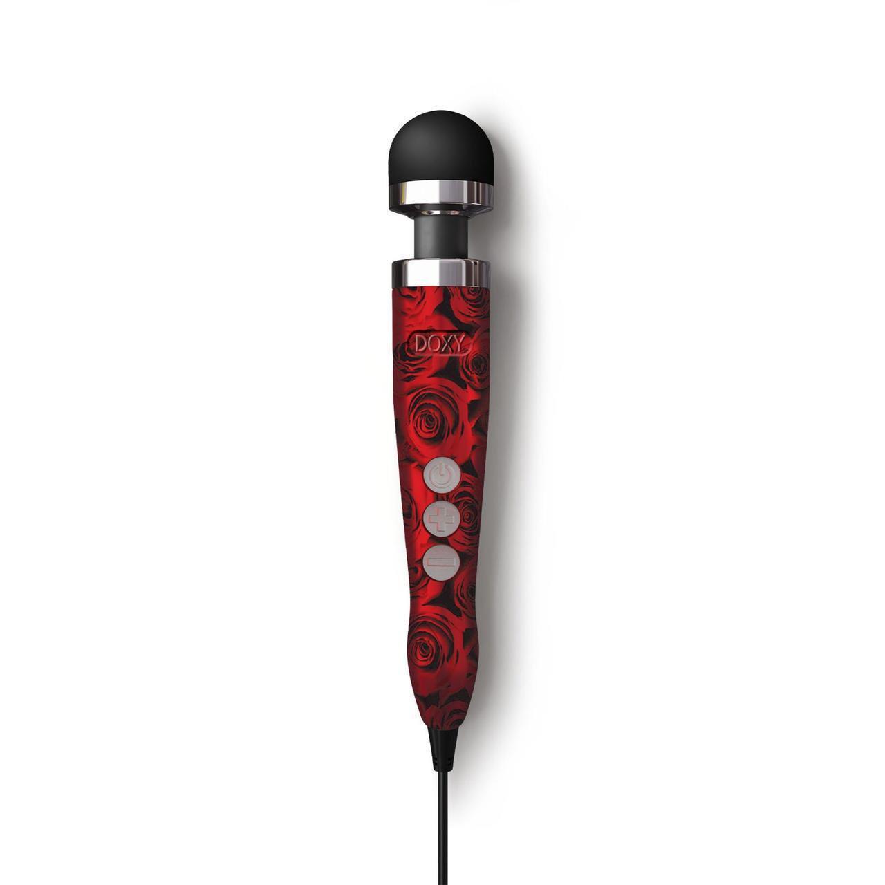 Вибромассажер Doxy Die Cast 3 ROSE PATTERN 220В/металлический корпус (2112995405)