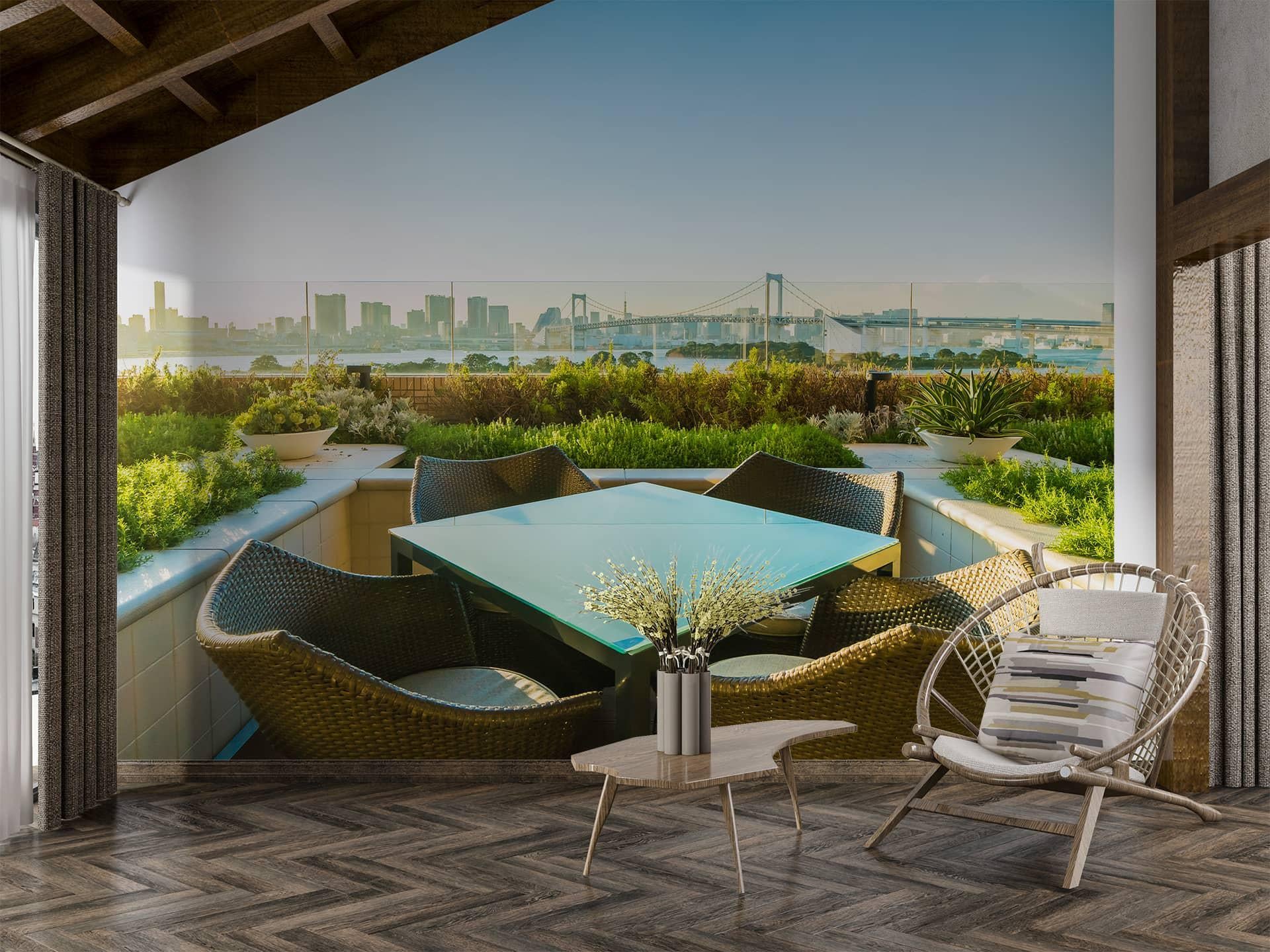 Фотообои флизелиновые Styleo Print-walls Город который дышит уютом 0677 300х200 см (Pw-0677)