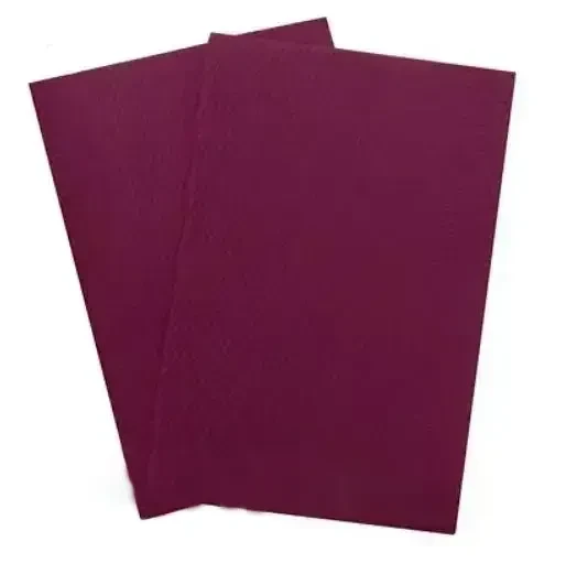 Салфетка-нагрудник медицинская Fortius Pro трехслойная 33х41 см 500 шт./пач. Бордовый (2538726185)