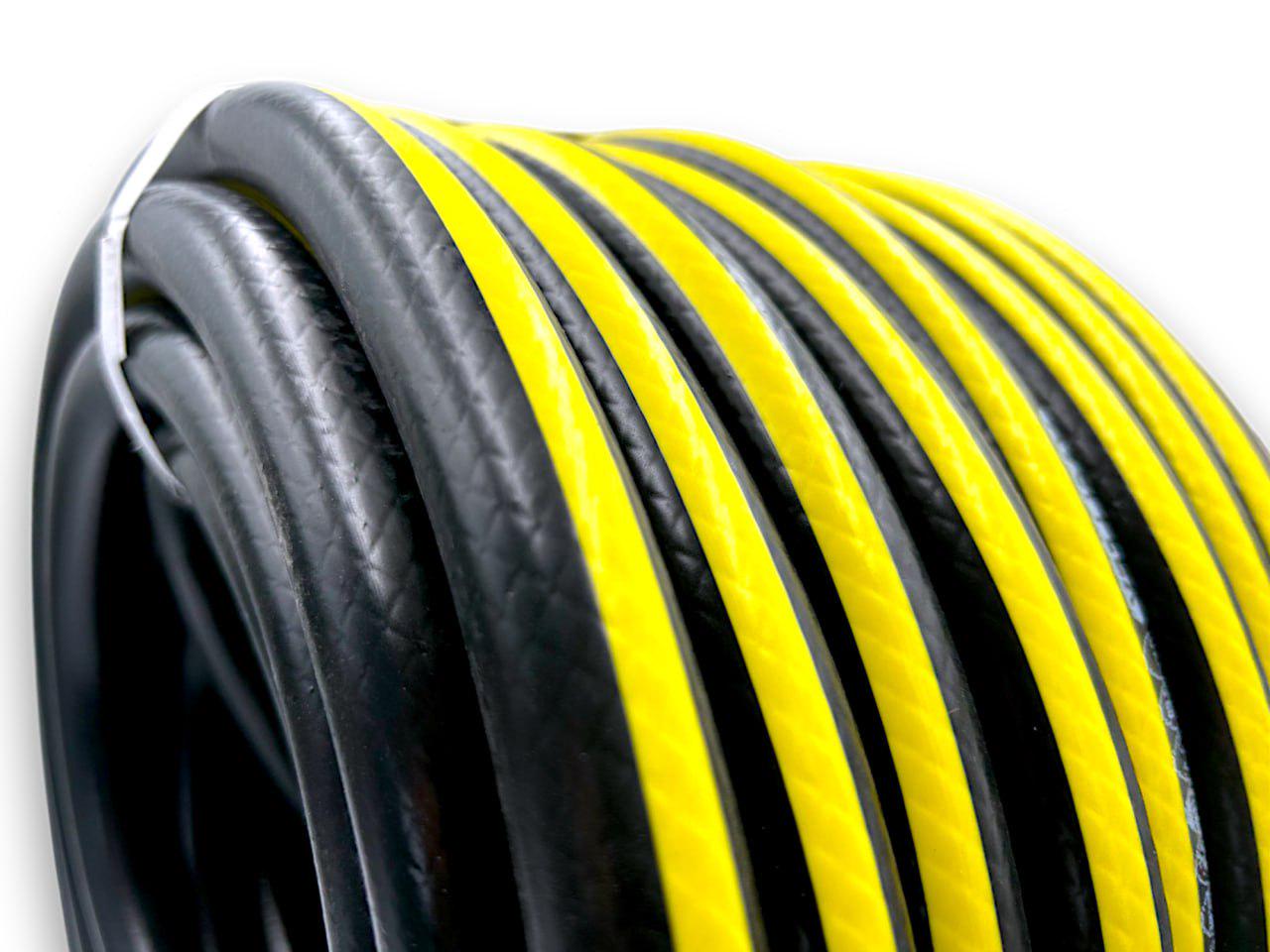 Шланг садовий поливальний 3/4" 50 м поливальний пістолет/конектор/адаптер та ніж - фото 3