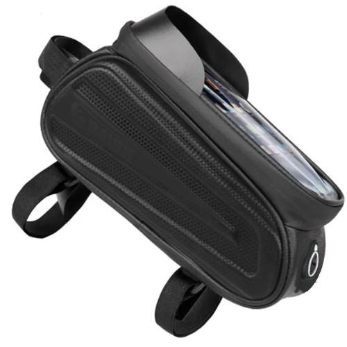 Велосумка на руль с держателем под телефон F003/221G - фото 4