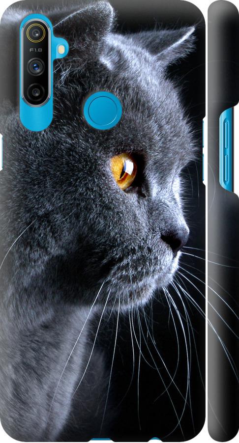 Чехол на Realme C3 Красивый кот (3038m-1889-42517)