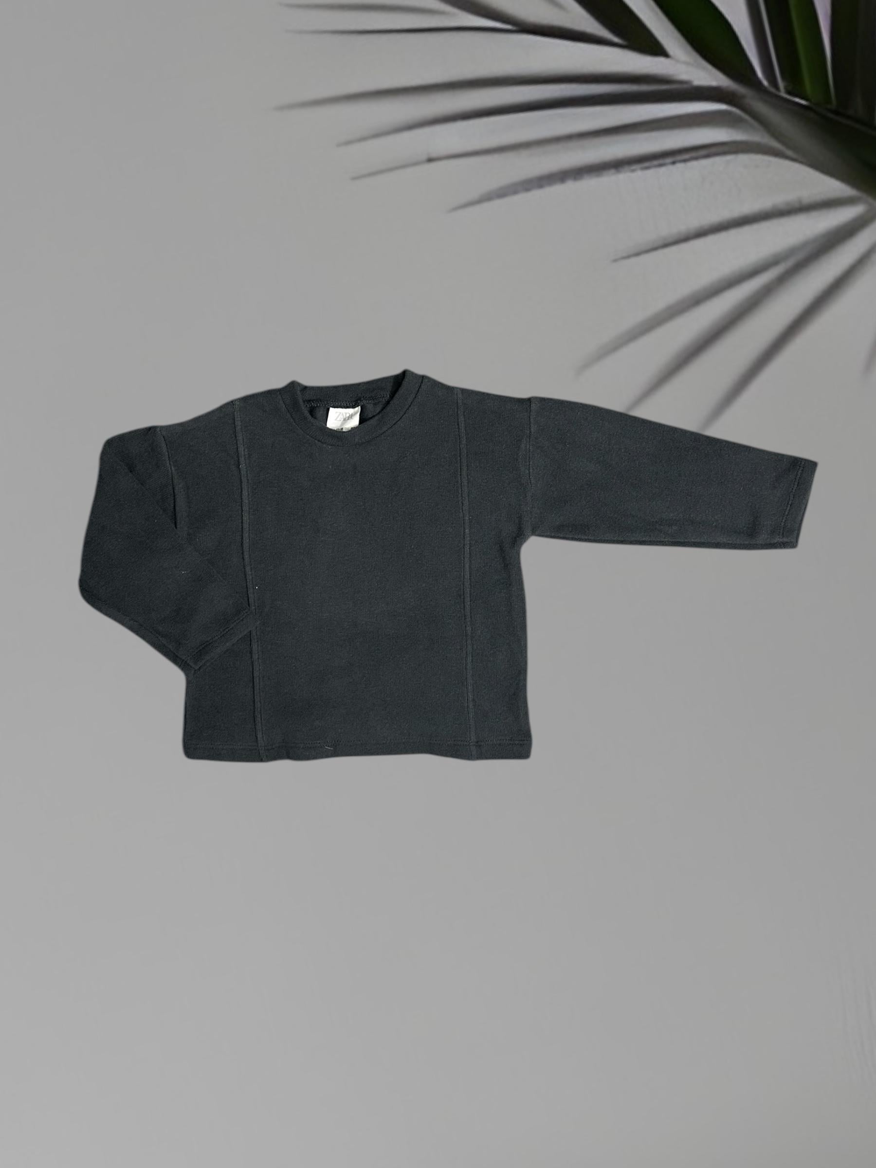 Лонгслив Zara 12/18 месяцев 86 см Серый (001300165)