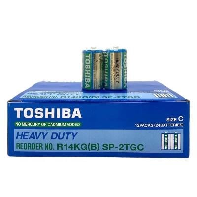 Батарейки TOSHIBA Heavy Duty LR14 20 шт./уп.