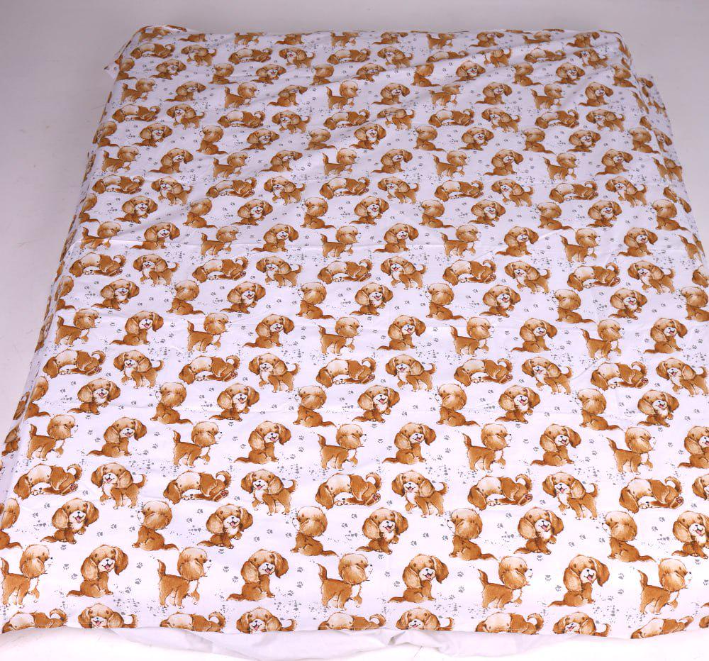 Простынь PaniPava Happy Puppy бязь 110х160 см (19120261)