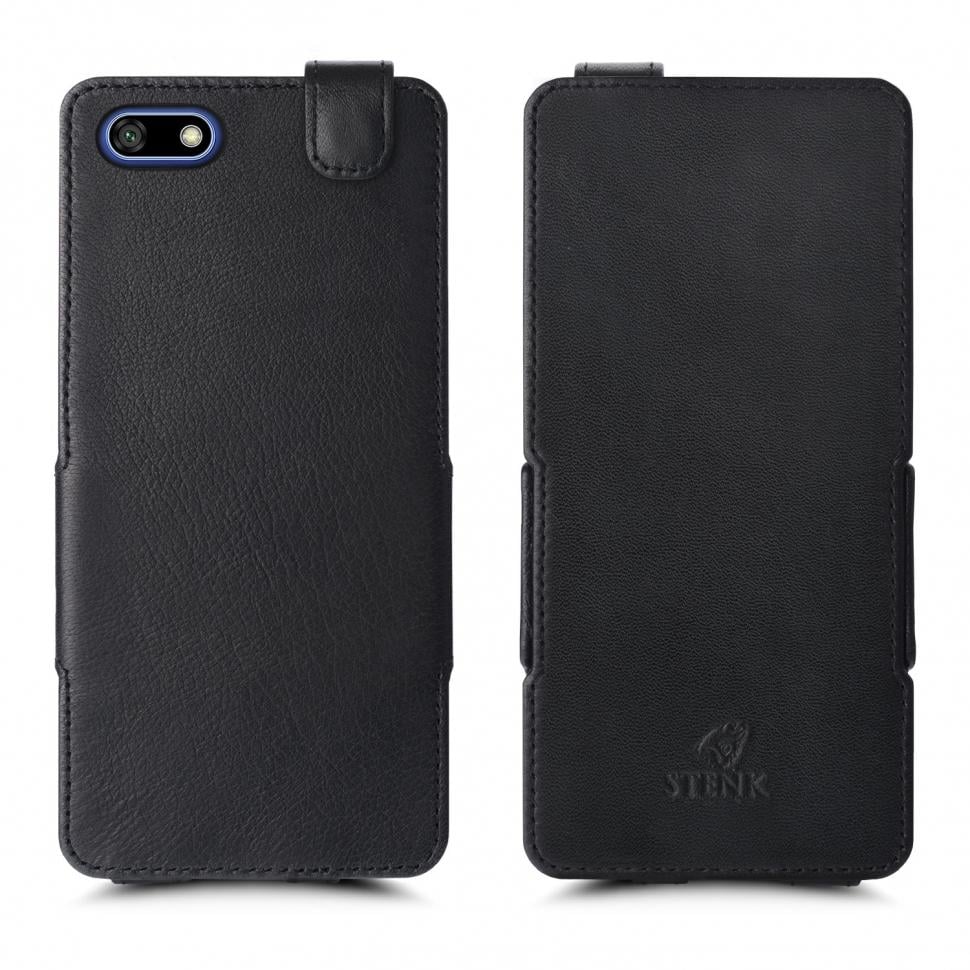 Чехол флип Stenk Prime для Huawei Y5 (2018) Черный (60915)