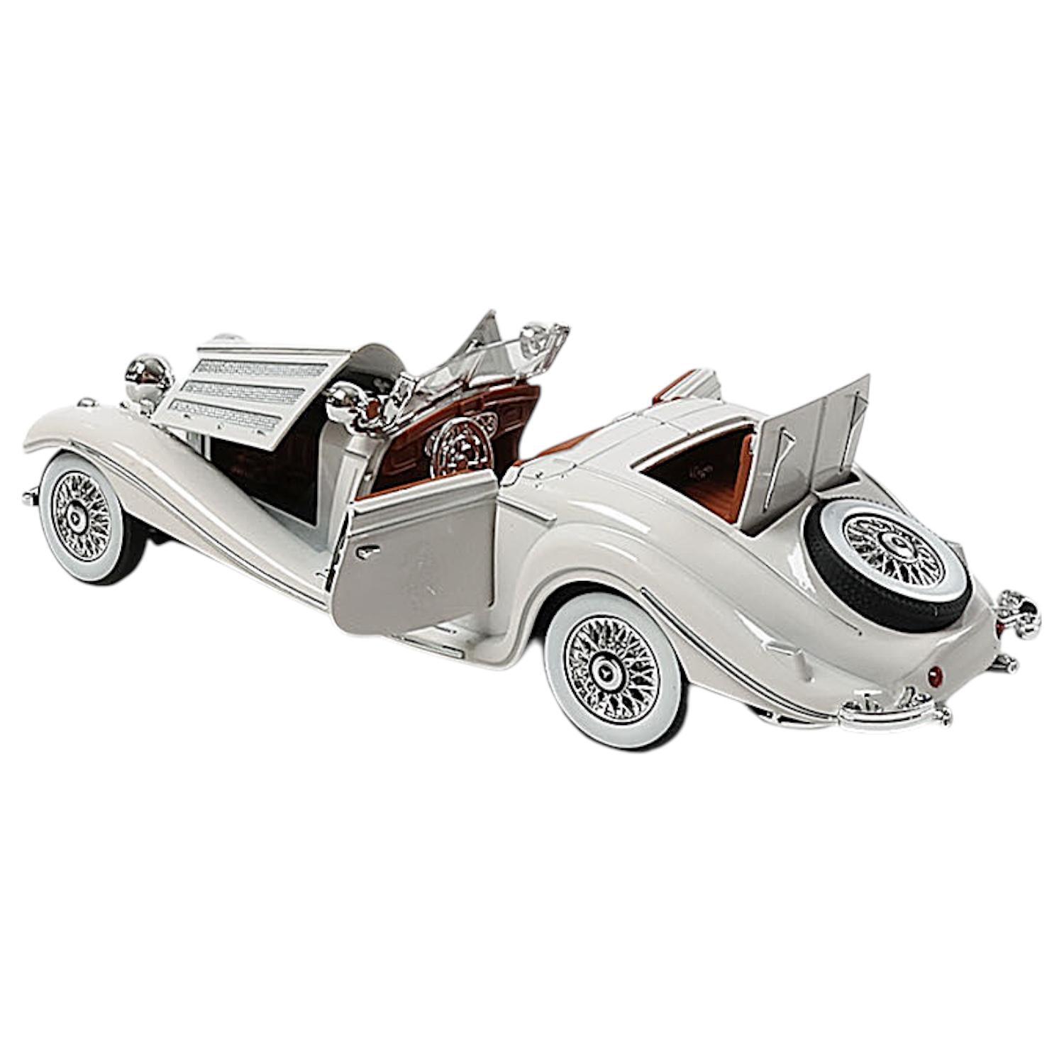 Машинка металлопластиковая TK Group Авто Эксперт 1725-14 Mercedes-Benz 500K Special Roadster 1936 в коробке (114341)