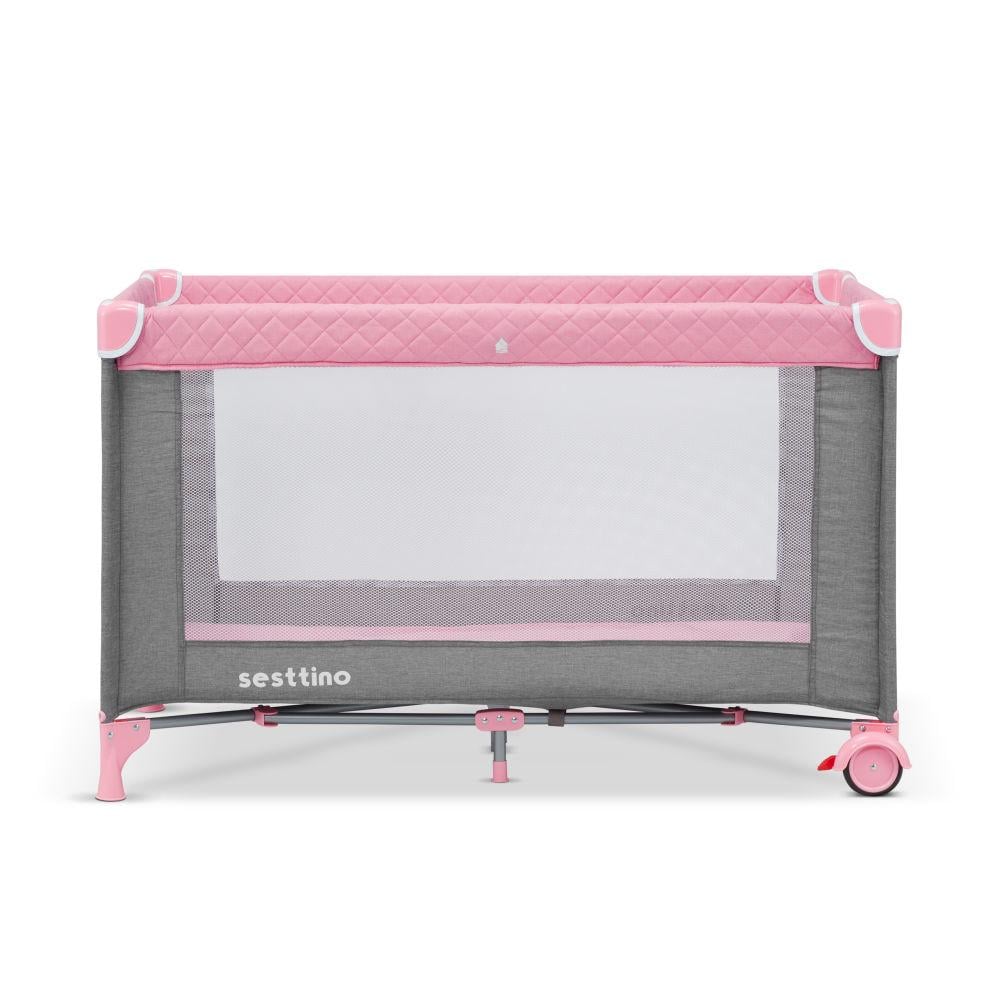 Дитяче ліжко-манеж Sesttino Lia plus Pink - фото 4