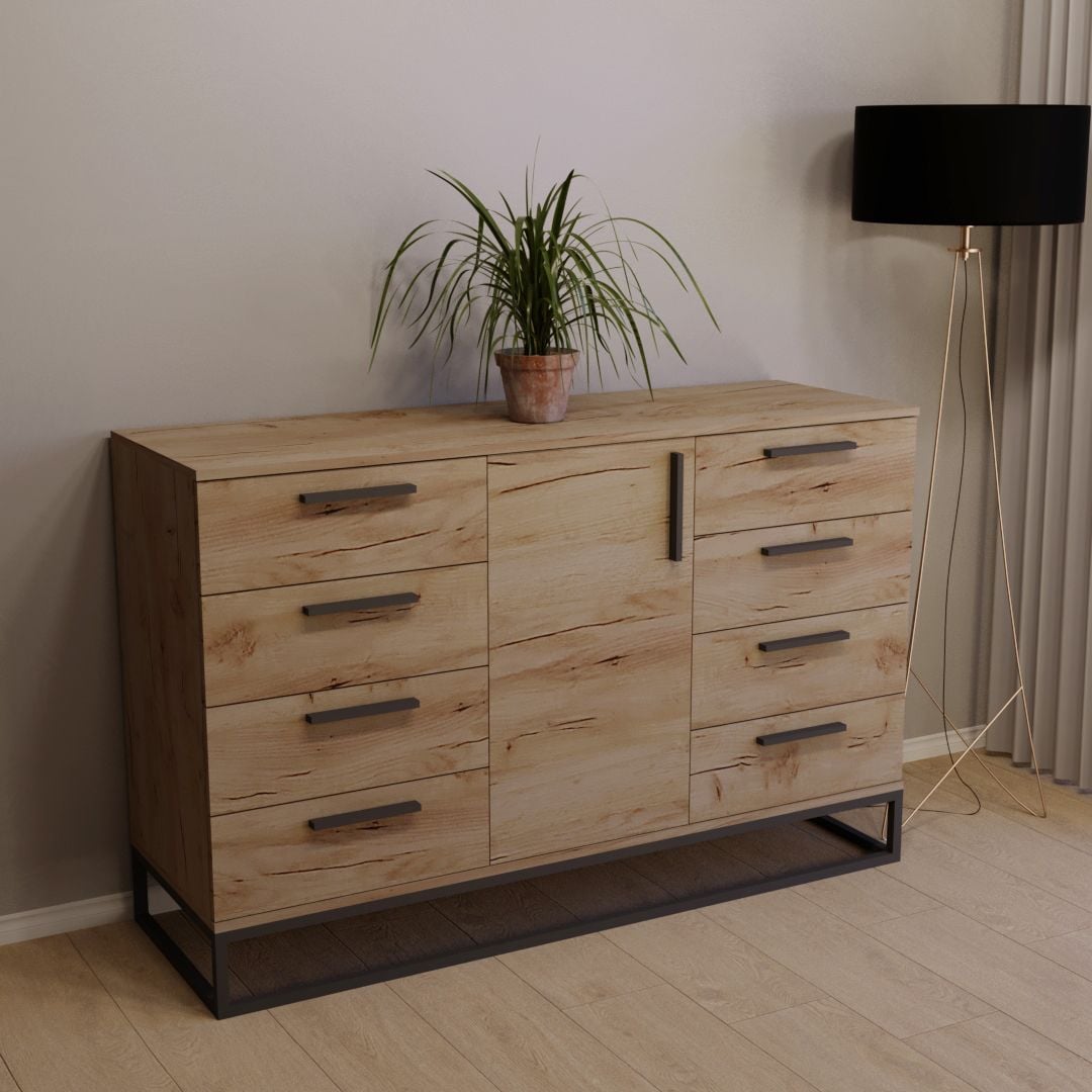 Комод Тиса Мебель 448 Дуб Тахо (9004041)