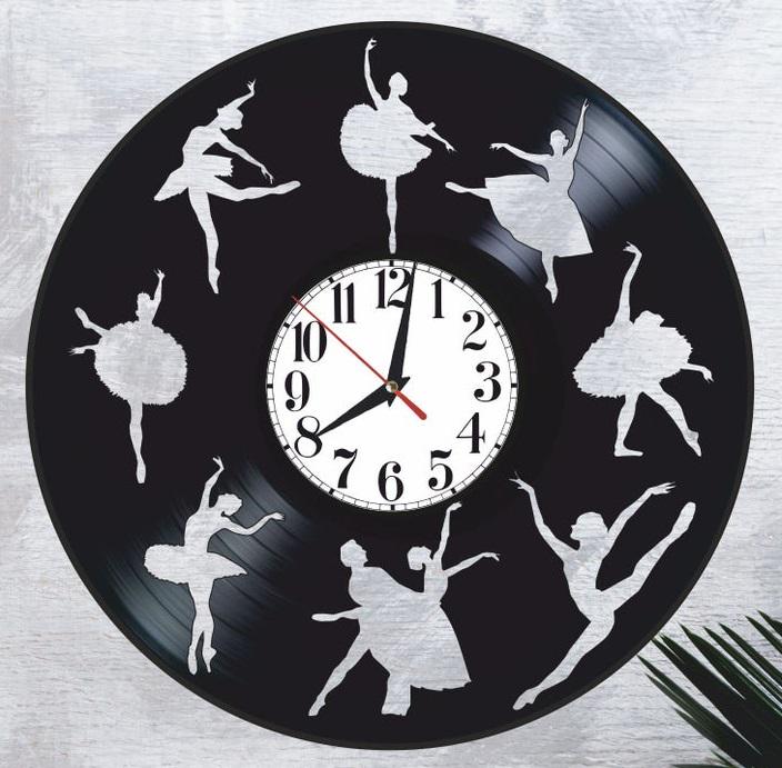 Часы настенные Балет 2164 из виниловой пластинки