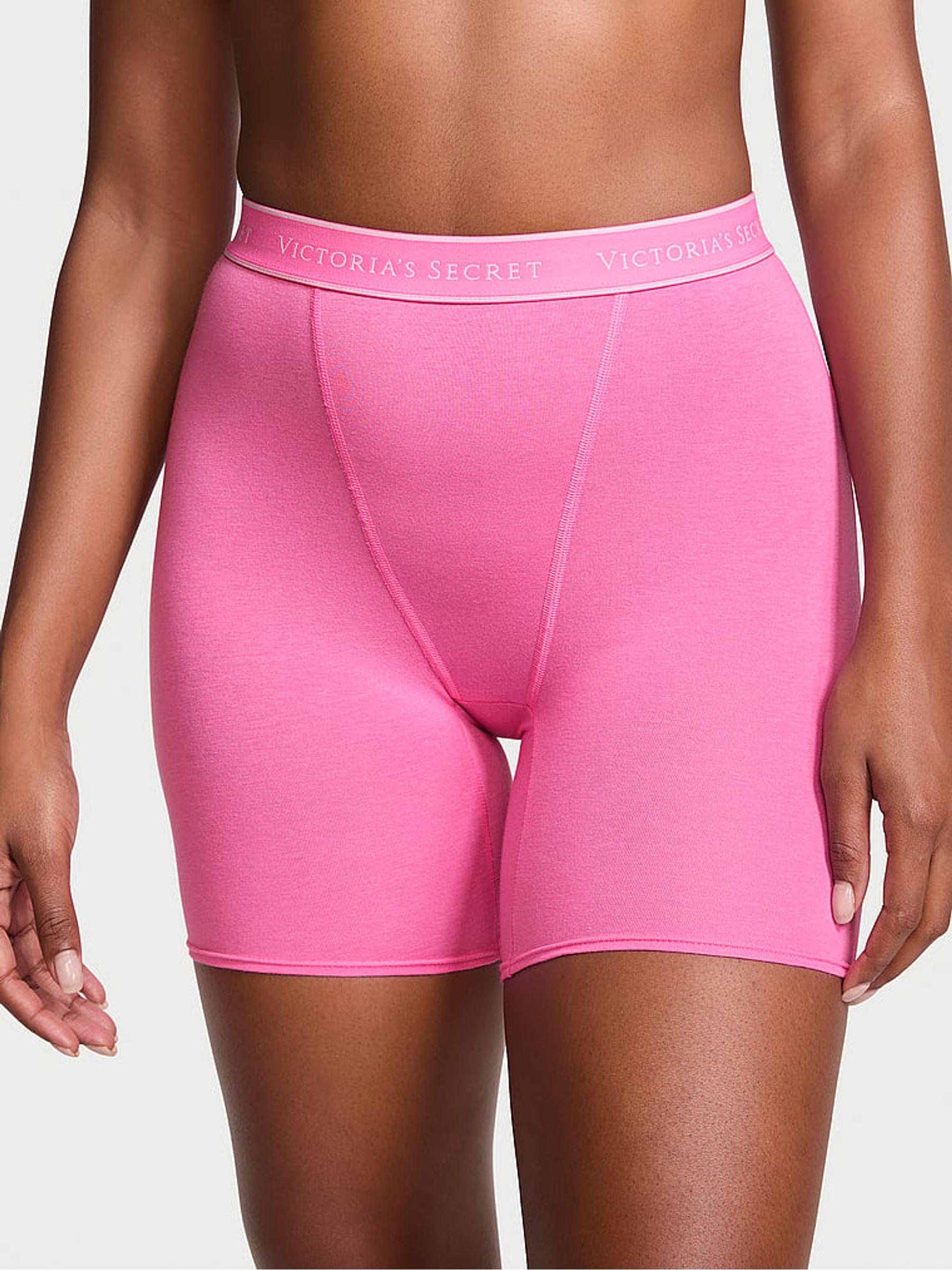 Трусики Victoria’s Secret Pink Logo Cotton High Waist Boxer Brief Knickers S Розовый (26809852) Трусики Victoria’s Secret Pink Logo Cotton High Waist Boxer Brief Knickers S Розовый (26809852)