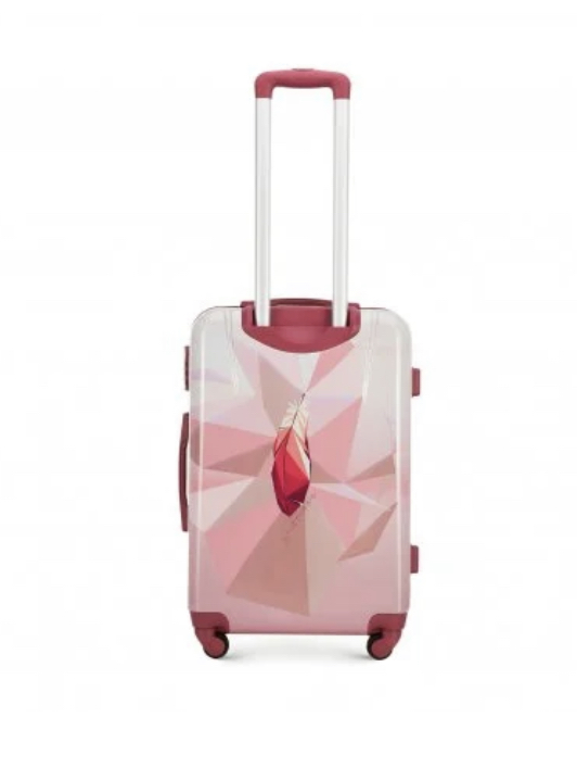 Чемодан Wittchen ABS пластик с принтом маленький (56-3A-641-34)