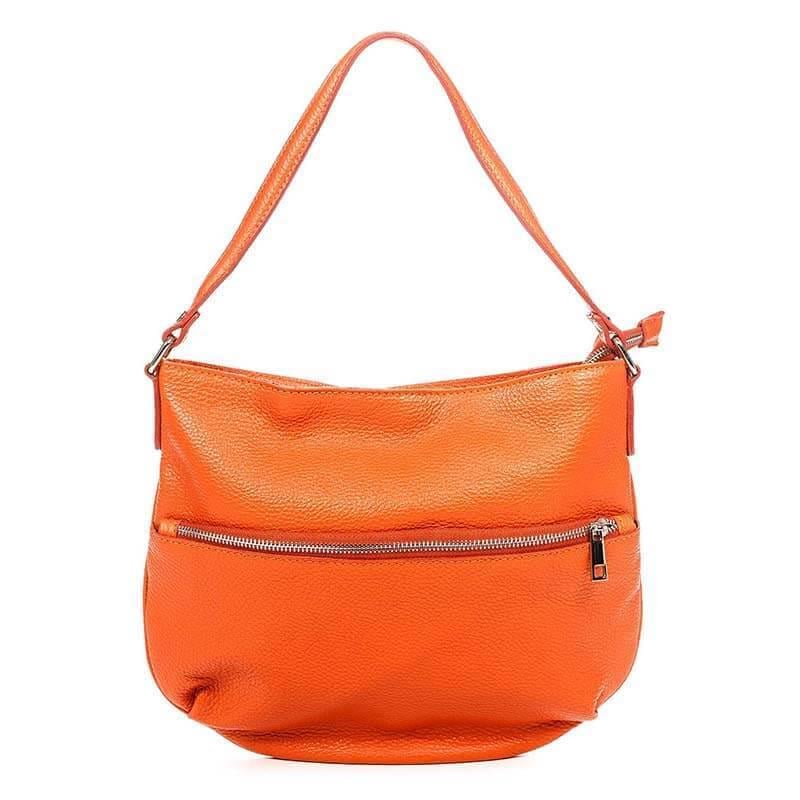 Сумка женская кожаная Italian Bags Оранжевый (6947_orange)