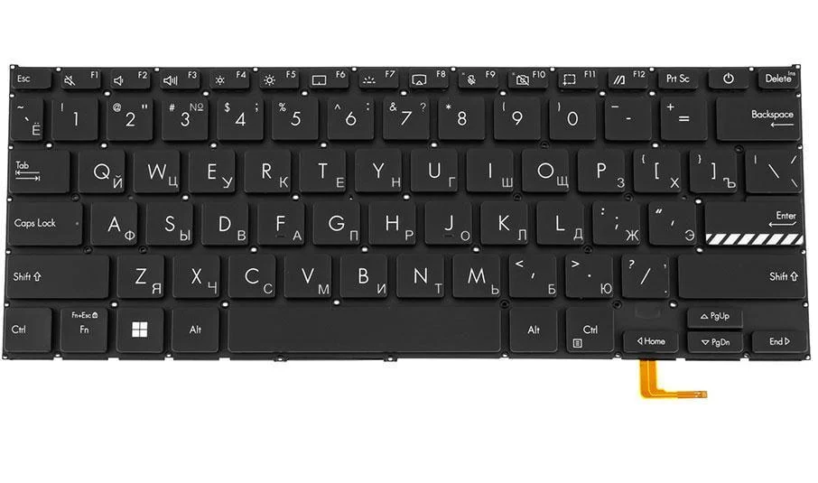 Клавиатура для ноутбука Asus X1403 Черный (171781)