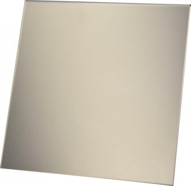 Вытяжной вентилятор AirRoxy dRim 100 TS BB стекло сатин с таймером Золотой