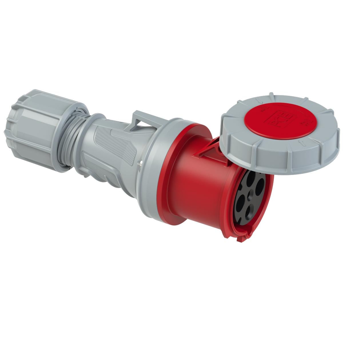 Силова розетка кабельна PCE 3P+E IP67 63A 400V (234-6)
