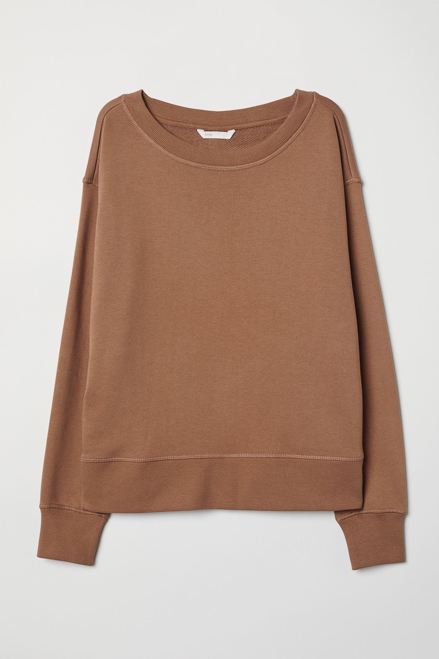 Свитшот H&M XS Коричневый (24126692158)