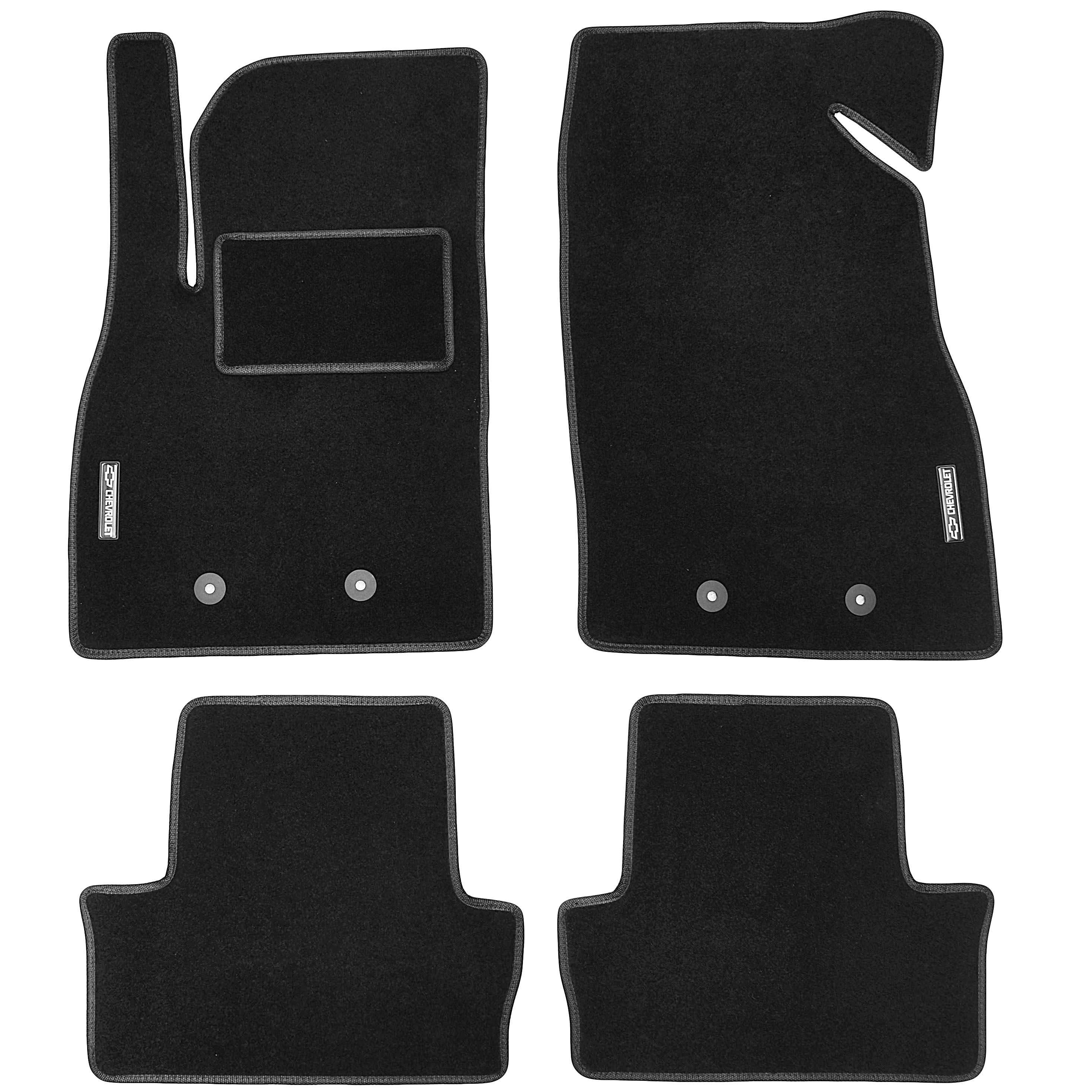 Коврики в салон для Chevrolet Volt '11-15 текстильные Черный