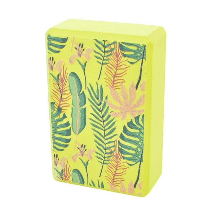 Блок для йоги MS 0858-12 Жовтий (RI0002733)