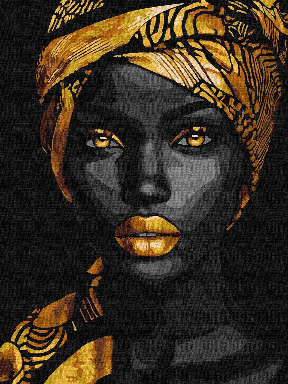 Картина по номерам Ideyka Золотая изящность 30х40 см (2847123787)