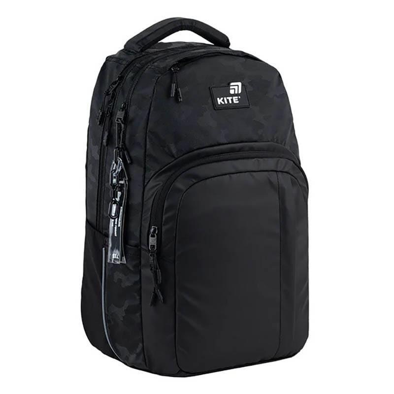 Городской рюкзак молодежный KITE Education teens 2578L-1 18 л Черный (K25-2578L-1)
