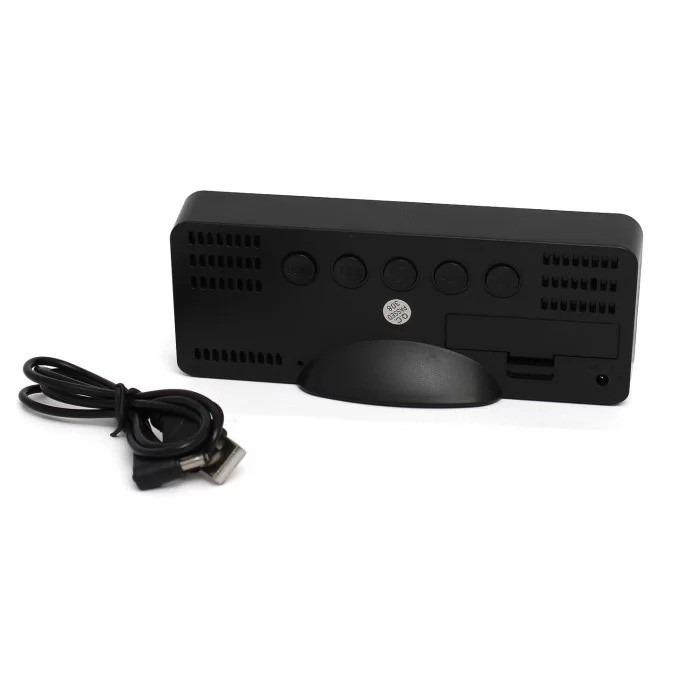 Часы настольные Gaosiio DS-3821L LED с термометром Белый (1010548-Black-3) - фото 6 Часы настольные Gaosiio DS-3821L LED с термометром Белый (1010548-Black-3) - фото 6