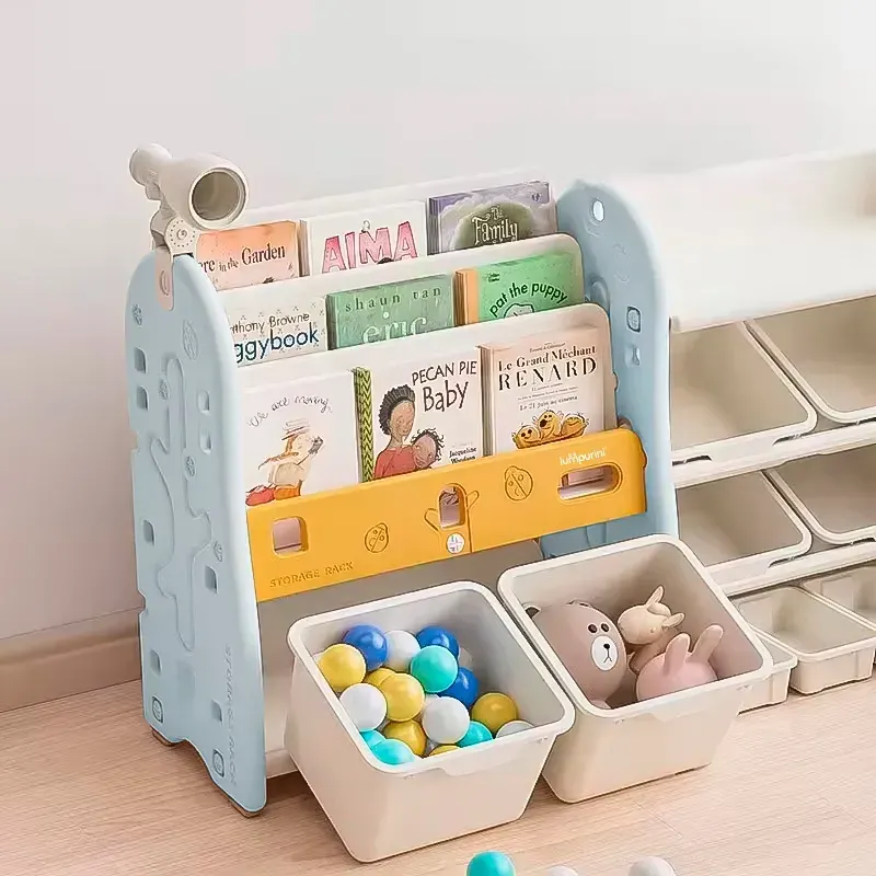 Органайзер для игрушек Lumpurini Niko Montessori L на 10 контейнеров (KYHG7131) - фото 4