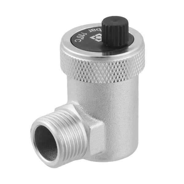 Воздухоотводчик автоматический угловой Raftec 1/2" AAWH01 (112596)