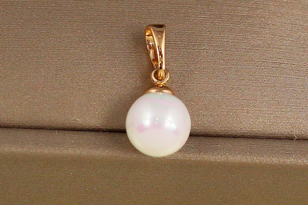 Кулон Xuping Jewelry перлина 8 мм Золотистий (2540602979)