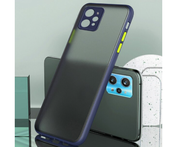 Чохол-накладка TPU Color Matte Case для Realme C31 Синій - фото 1